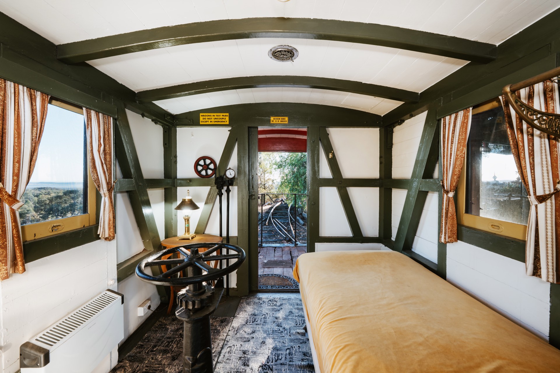 The Caboose - inside